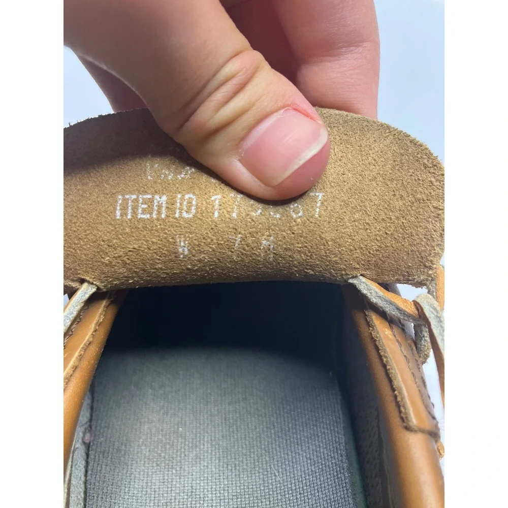 L.L.Bean Rubber Moc Shoes Womens 8 Brown Excellent Waterproof Duck Boots Slip On